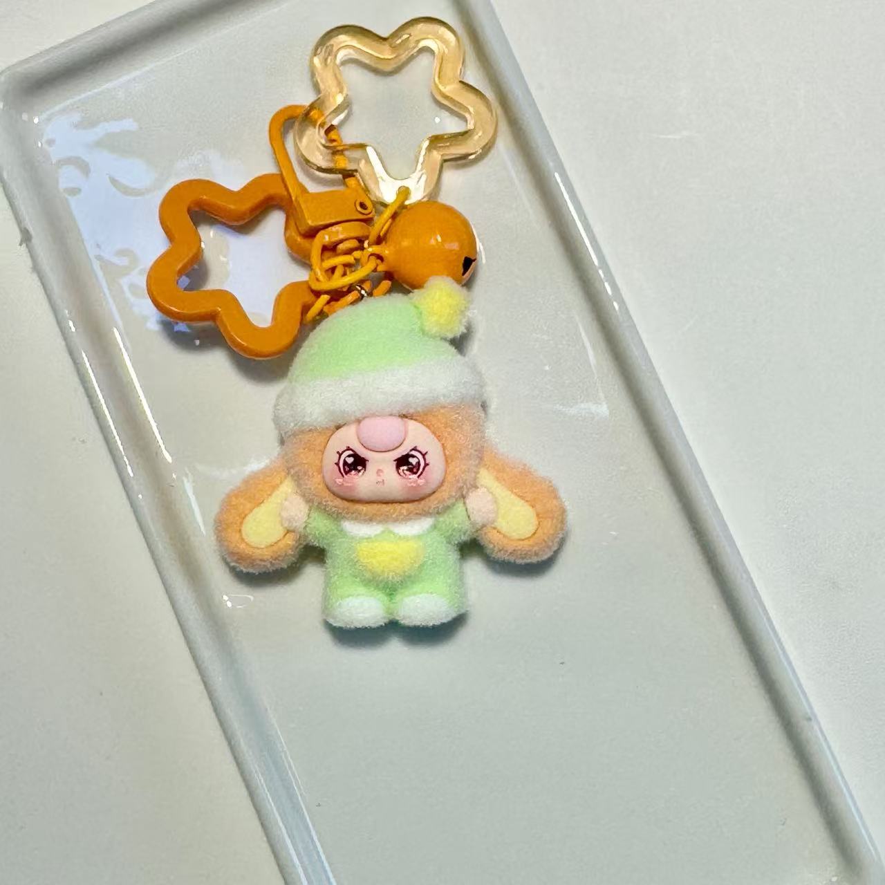 可愛い幽霊ちゃん、木馬ちゃん、お出掛けちゃん、キーチェーン、ストラップ(開封後キャンセルできません)