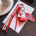 レッドハートラブキーホルダー